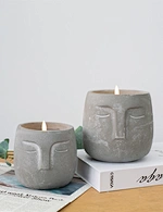 led wax candles wick